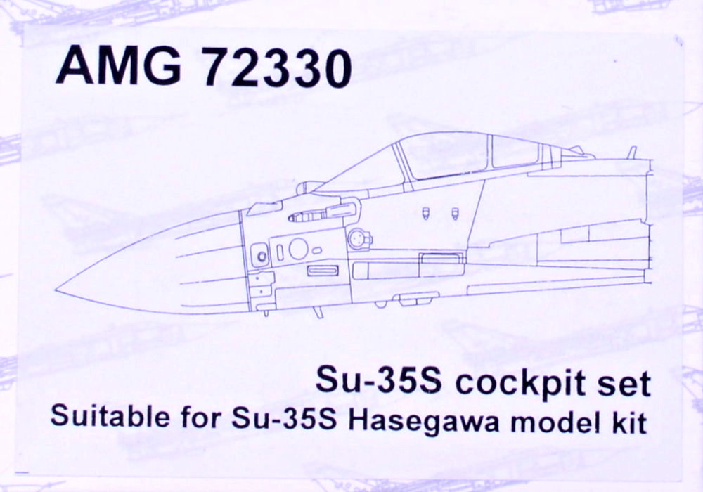 1/72 Su-35S cockpit set (HAS)