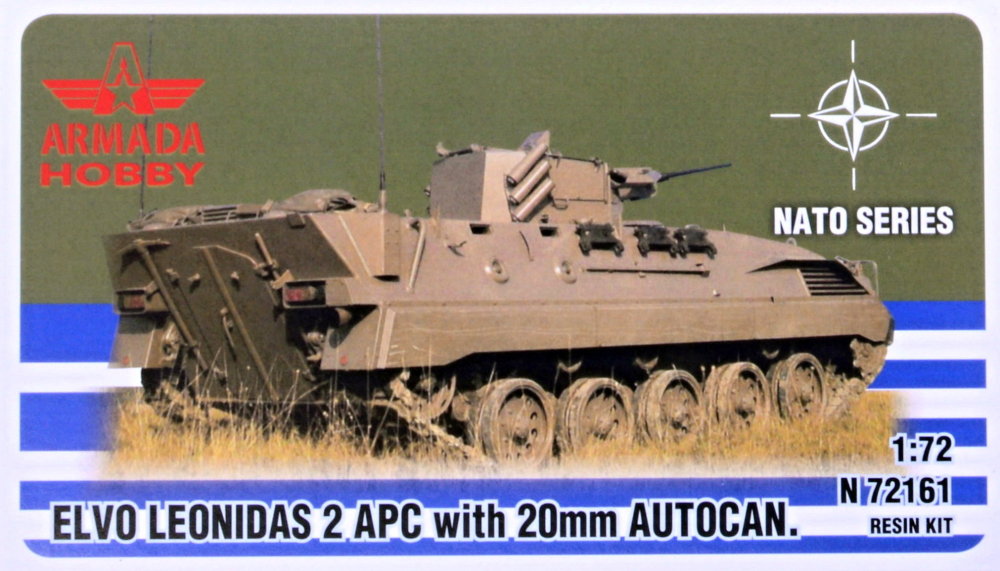 1/72 ELVO Leonidas 2 APC w/ 20mm Autocan. (resin)