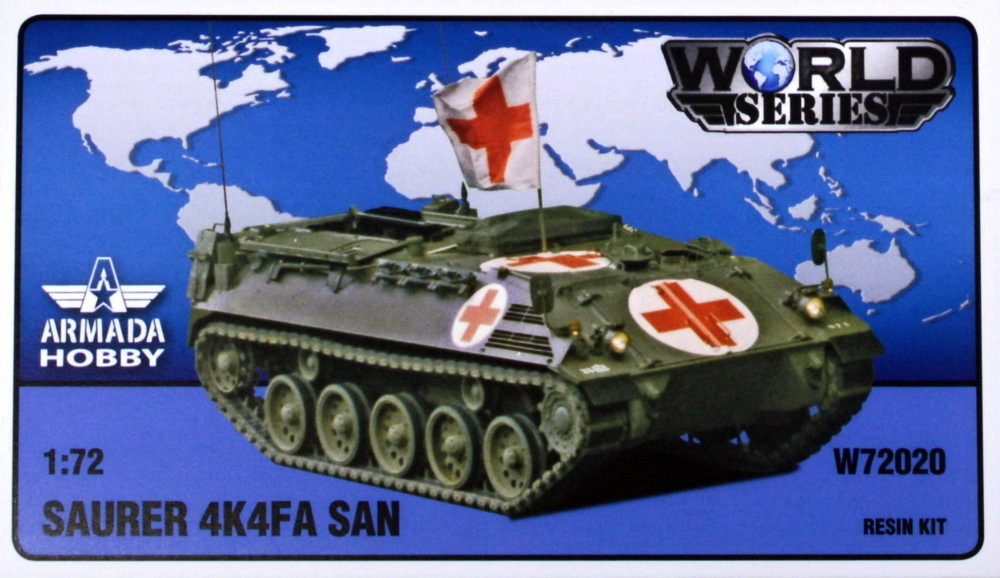 1/72 SAURER 4K4FA SAN (resin kit)