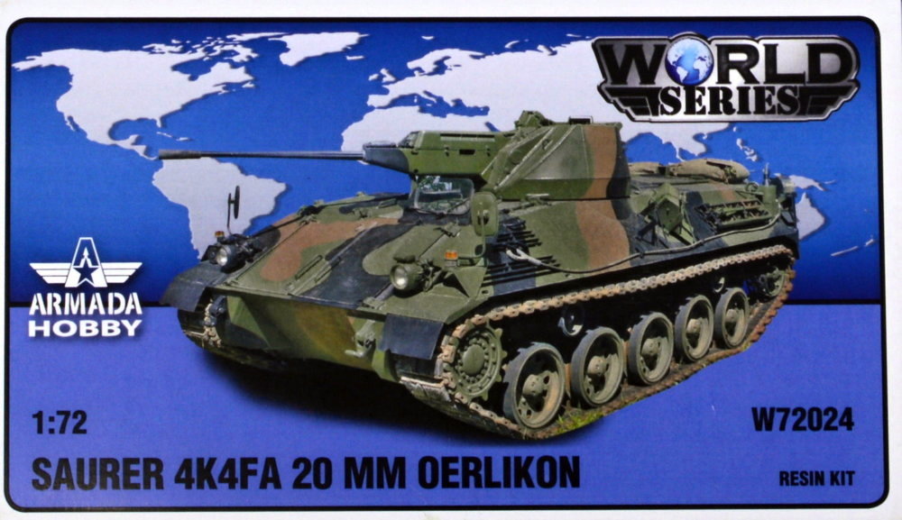 1/72 SAURER 4K4FA 20mm Oerlikon (resin kit)