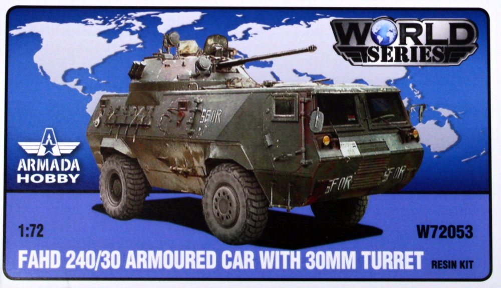 1/72 FAHD 240/30 Armoured car w/ 30mm turret