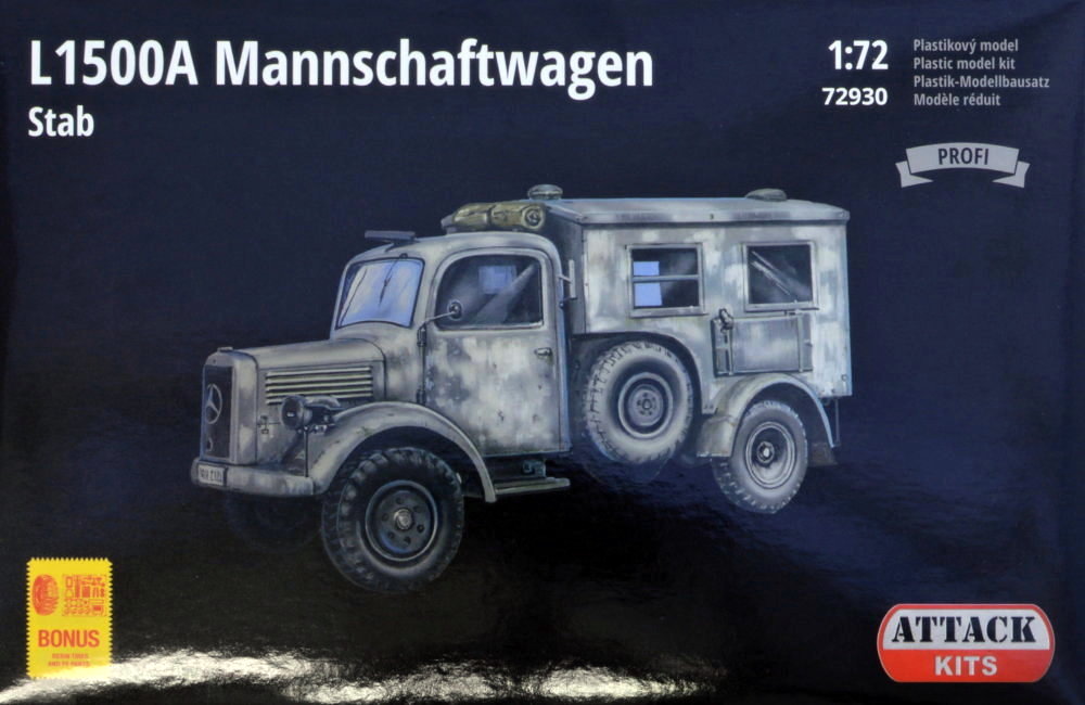 1/72 L1500A Mannschaftwagen Stab (w/ resin&PE)