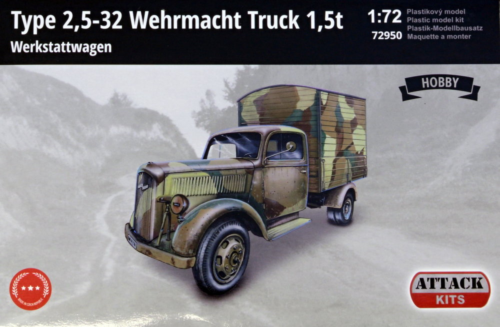 1/72 Type 2,5-32 Wehrmacht Truck Werkstattwagen