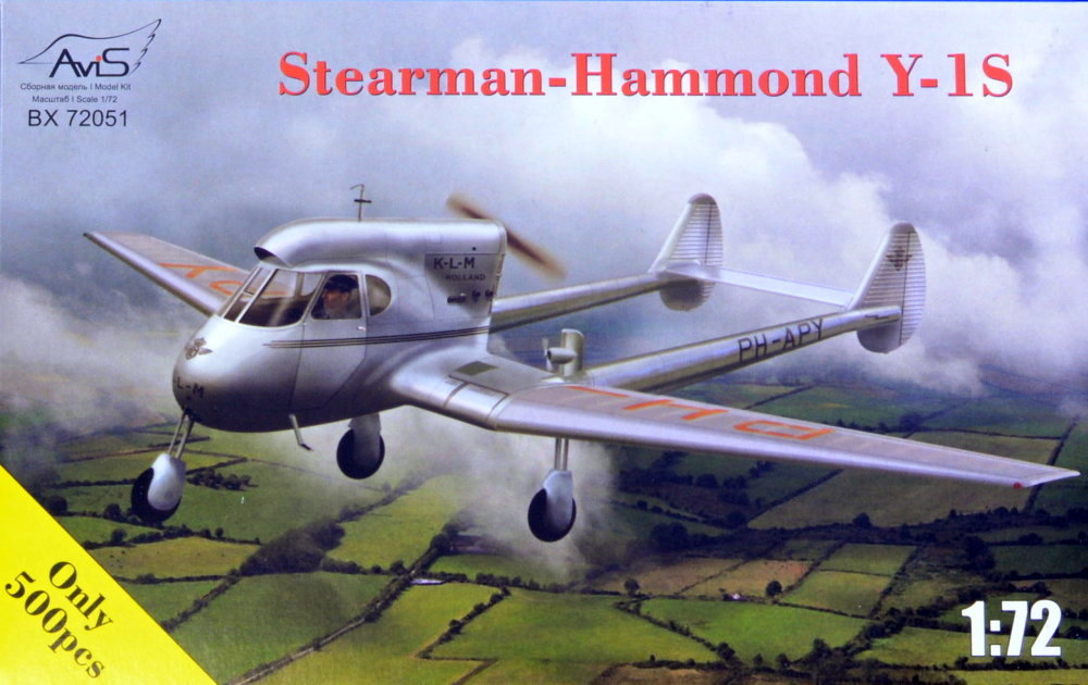 1/72 Stearman-Hammond Y-1S (Holland, RAF)
