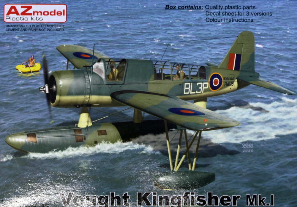 1/72 Vought Kingfisher Mk.I, 1943-1944 (3x camo)
