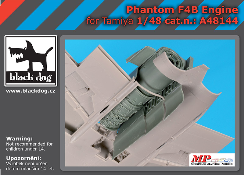 1/48 Phantom F4B engine (TAM)