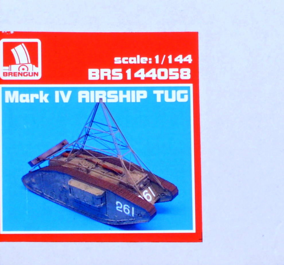 1/144 Mark IV Airship tug (resin kit)