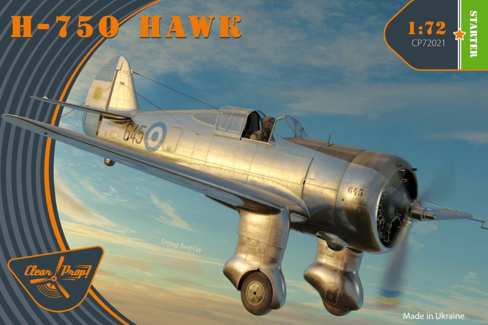 1/72 H-75O Hawk Starter Kit (4x camo)