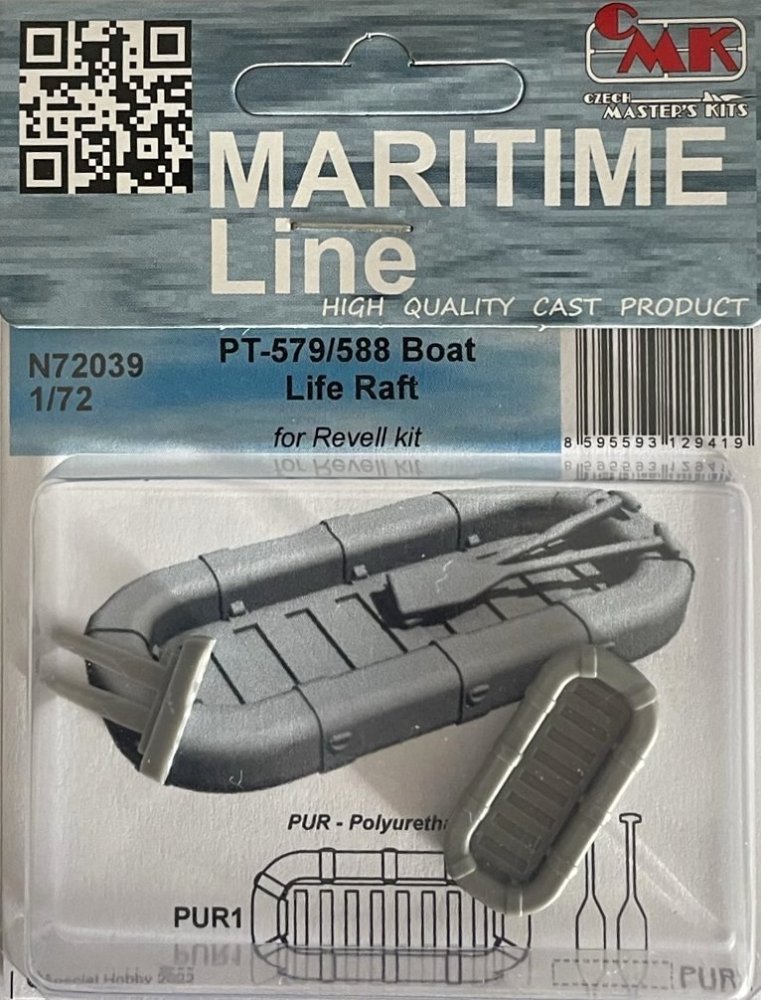 1/72 PT-579/588 Boat Life Raft (REV)