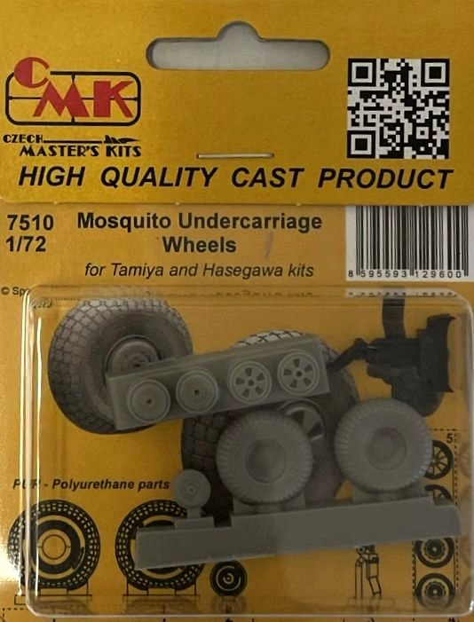 1/72 Mosquito Undercarriage Wheels (TAM/HAS)