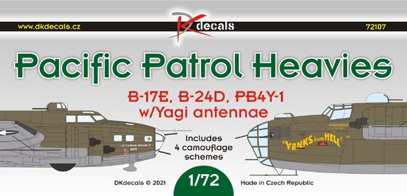1/72 Pacific Patrol Heavies w/ Yagi ant. (6x camo)