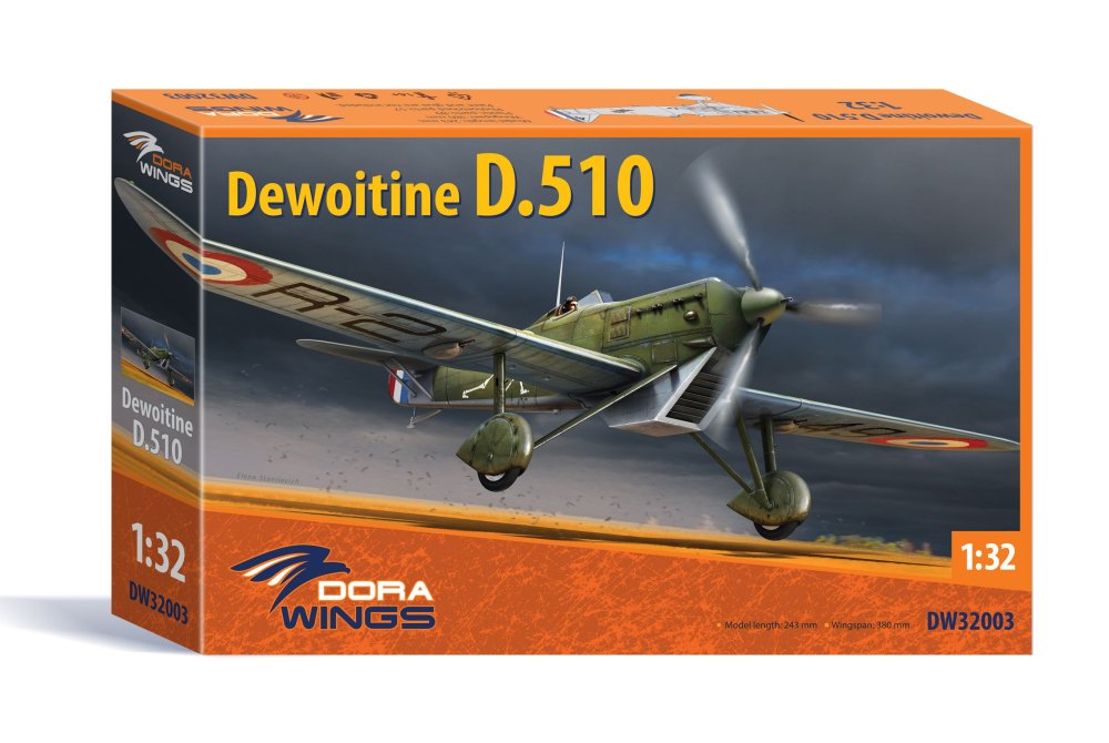 1/32 Dewoitine D.510 (4x camo)