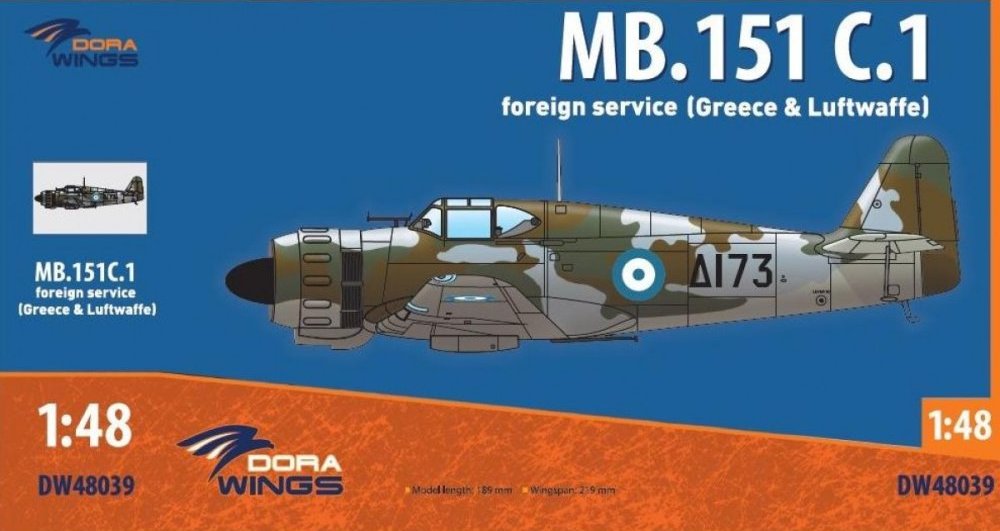 1/48 Bloch MB.151 C.1 Foreign service (4x camo)