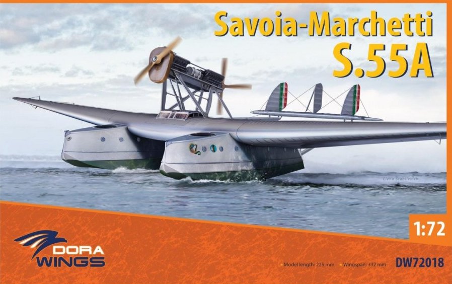 1/72 Savoia-Marchetti S.55A (4x camo)