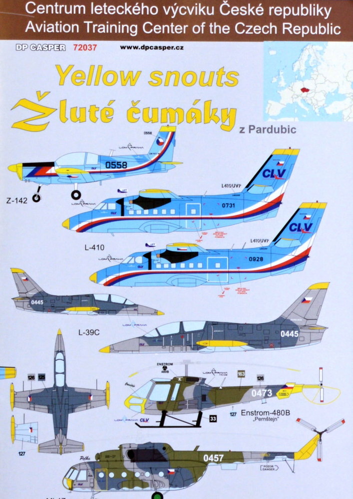 1/72 Yellow snouts - Aviation Training Center CZ