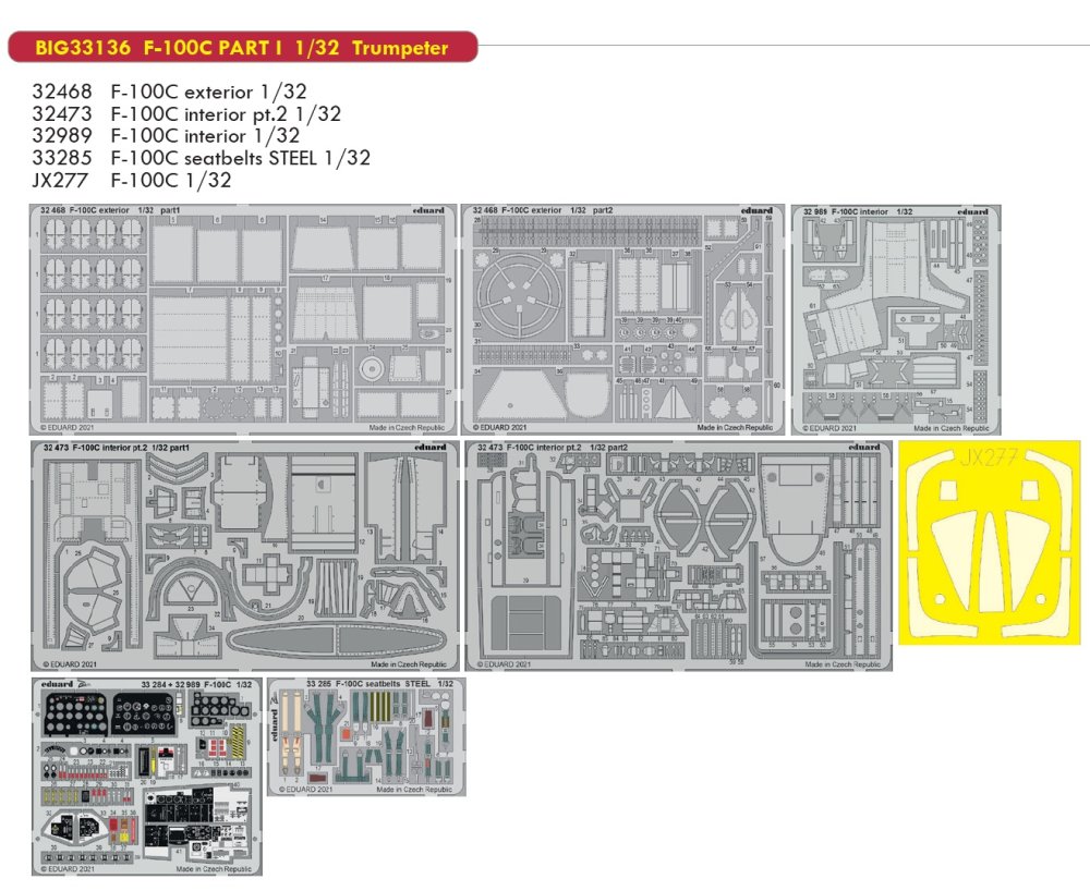 1/32 F-100C PART I (TRUMP)