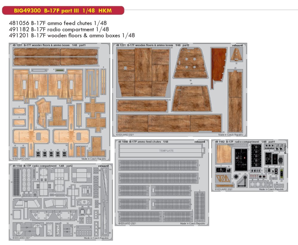 1/48 B-17F part III (HKM)