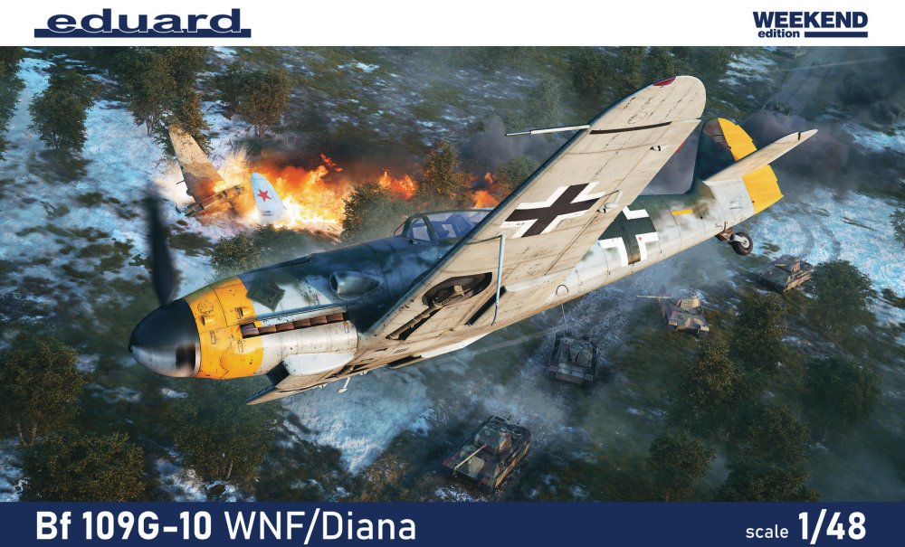 1/48 Bf 109G-10 WNF/Diana (Weekend edition)
