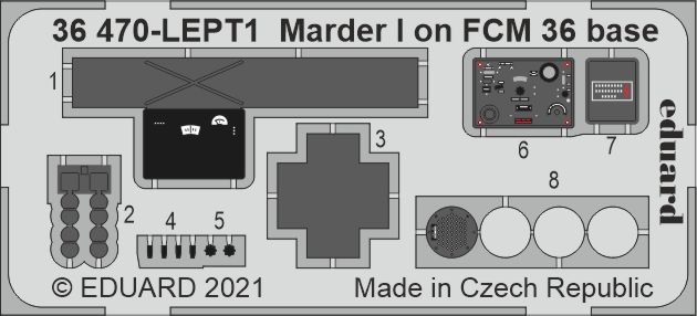 SET Marder I on FCM 36 base (ICM)