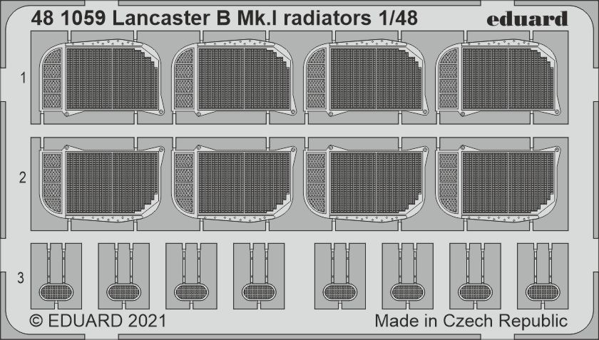 SET Lancaster B Mk.I radiators (HKM)