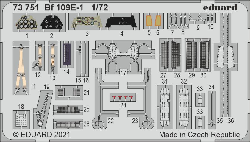 SET Bf 109E-1 (SP.HOB.)