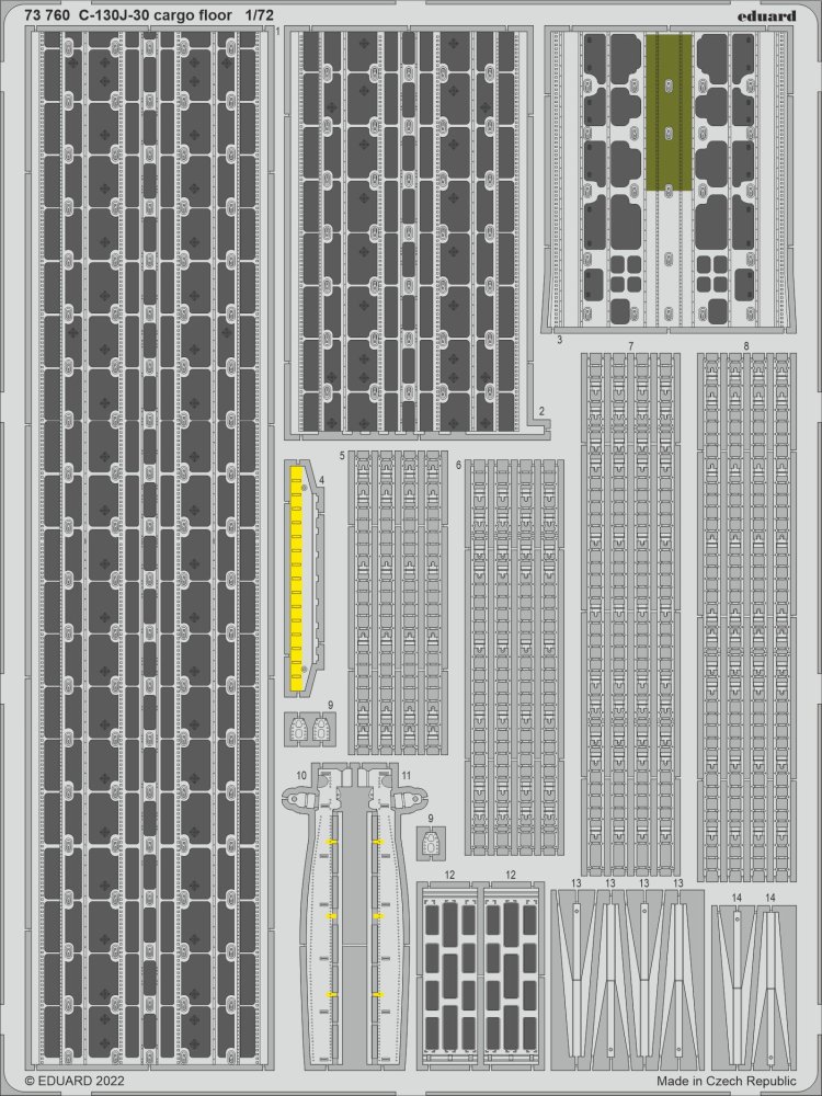 SET C-130J-30 cargo floor (ZVE)