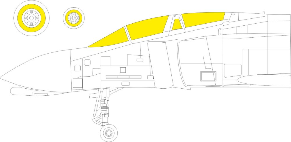 Mask 1/72 F-4C (FINE M.)