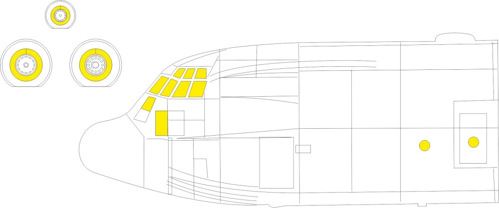 Mask 1/72 C-130J-30 (ZVE)