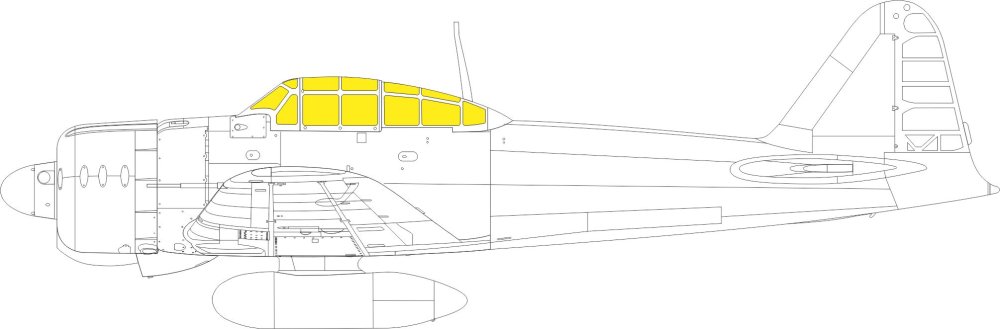 Mask 1/48 A6M2 TFace (EDU)