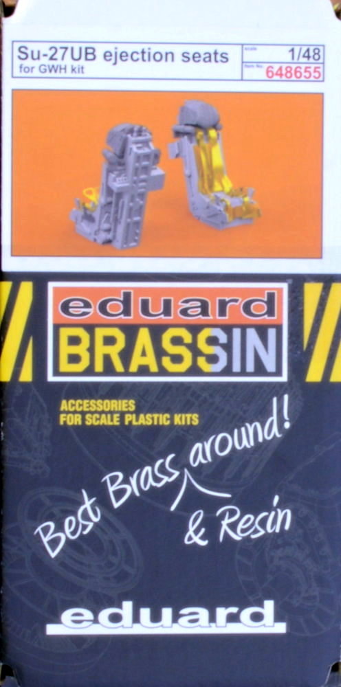 BRASSIN 1/48 Su-27UB ejection seats (G.W.H.)