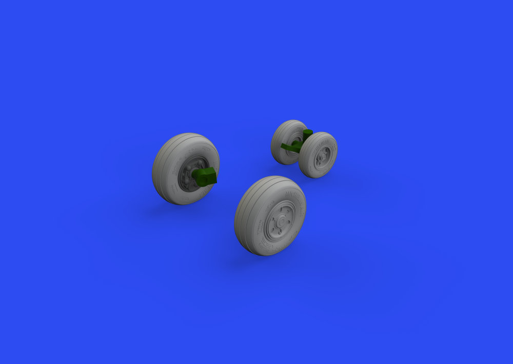 BRASSIN 1/48 F/A-18E wheels (MENG)