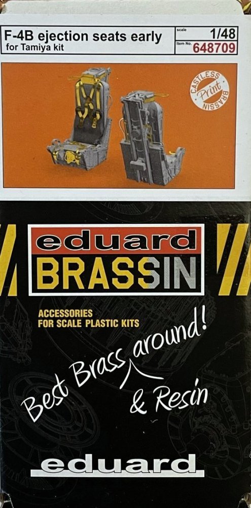BRASSIN 1/48 F-4B ejection seat early PRINT (TAM)