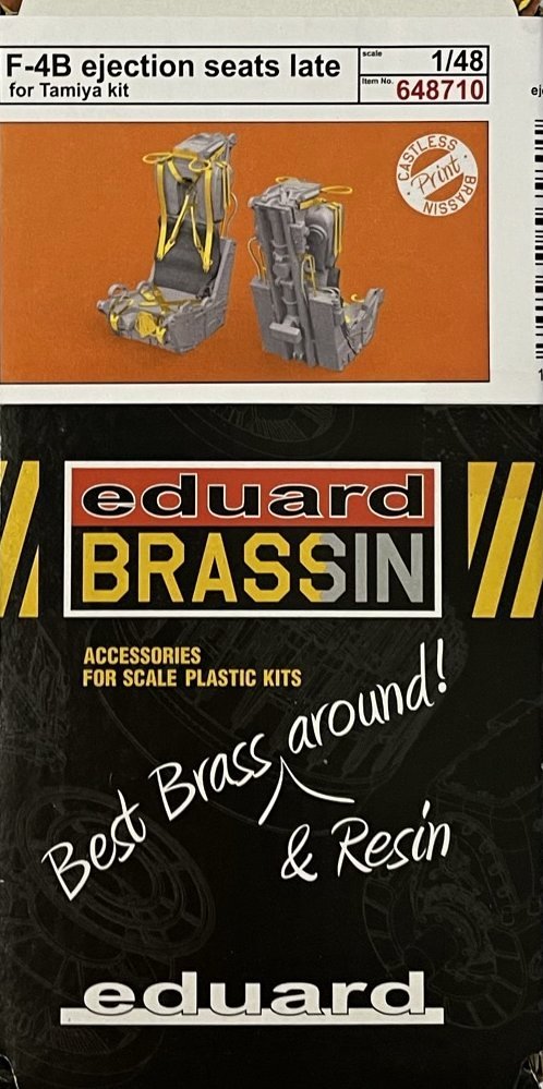 BRASSIN 1/48 F-4B ejection seats late PRINT (TAM)