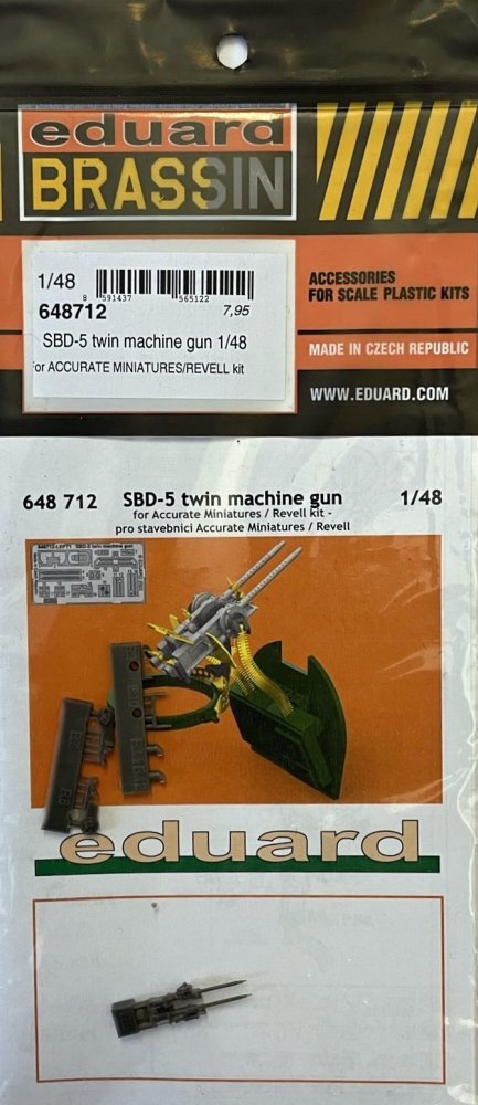 BRASSIN 1/48 SBD-5 twin machine gun (ACCUR.M./REV)