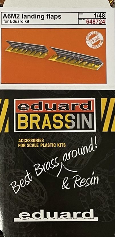 BRASSIN 1/48 A6M2 landing flaps PRINT (EDU)