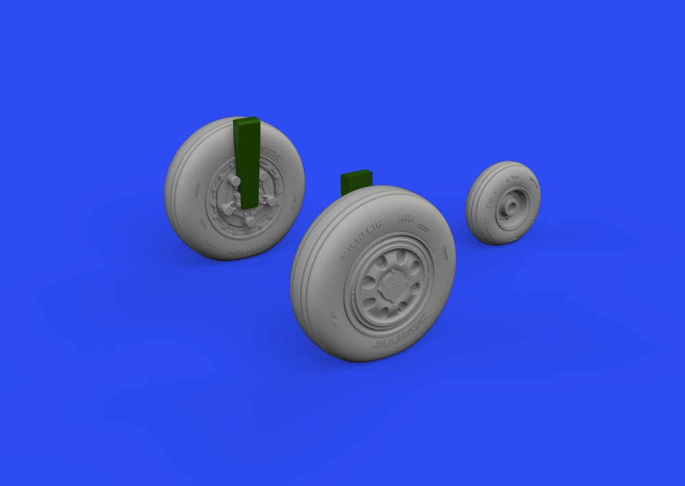 BRASSIN 1/48 F-15E/I/K wheels (G.W.H.)