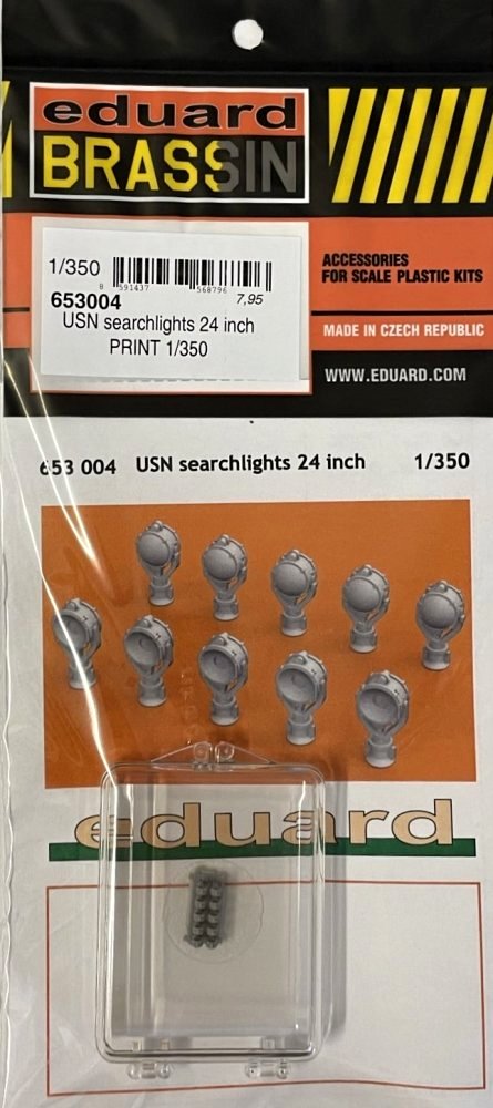 BRASSIN 1/350 USN searchlights 24 inch PRINT