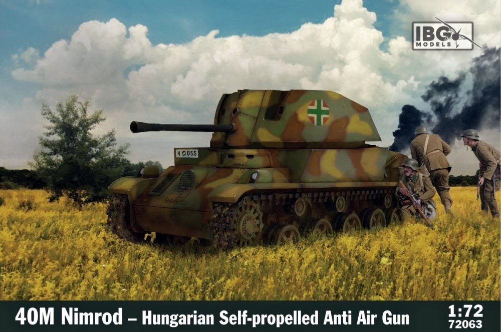 1/72 40M Nimrod - Hungarian Self-propelled AA Gun