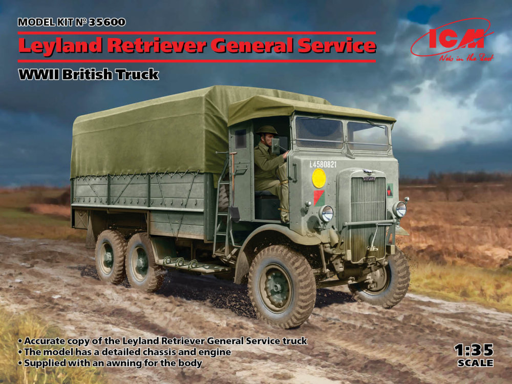 1/35 Leyland Retriever General Service WWII Truck