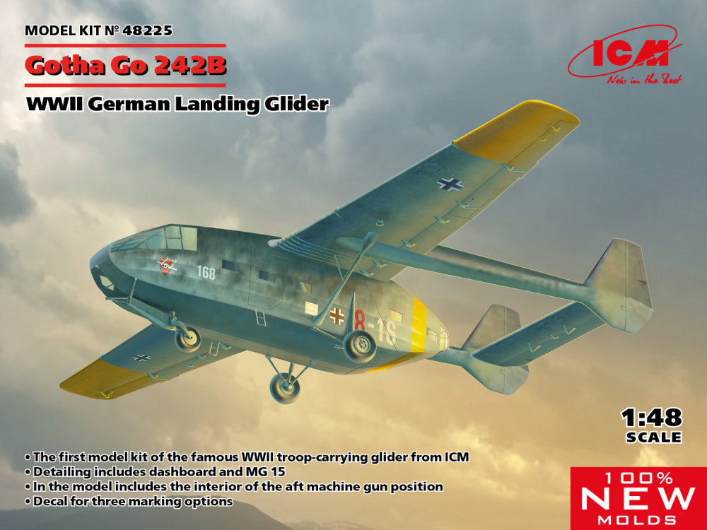 1/48 Gotha Go 242B, German WWII Landing Glider