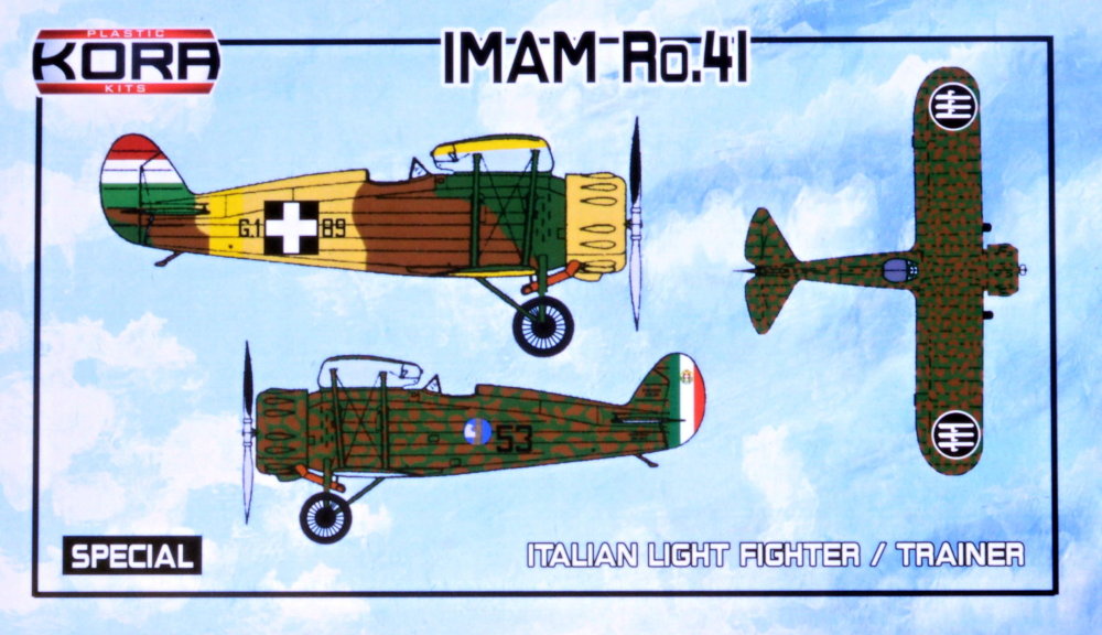 1/72 IMAM Ro.41 Italian Light Fighter/Trainer