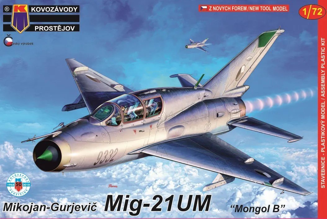 1/72 MiG-21UM 'Mongol B' (4x camo)