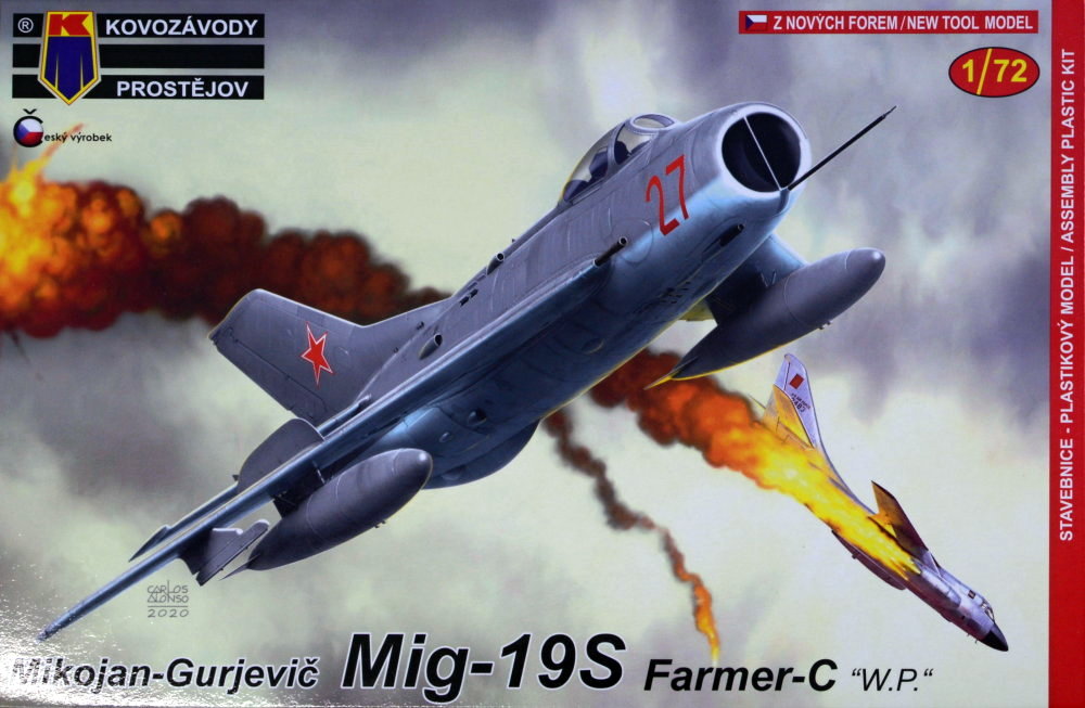 1/72 MiG-19S Farmer-C 'Warsaw Pact' (4x camo)