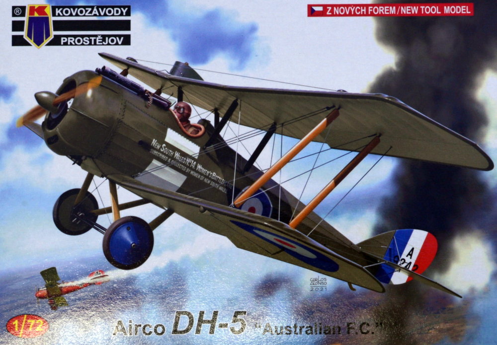 1/72 Airco DH-5 'Australian F.C.' (3x camo)