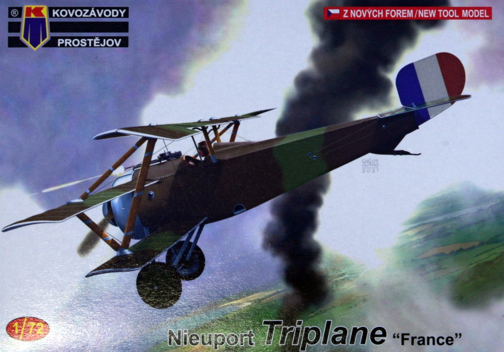 1/72 Nieuport Triplane 'France' (1x camo, 1917)