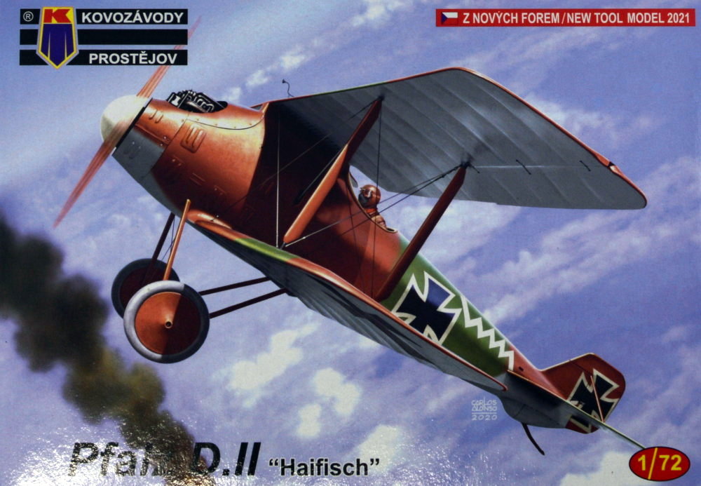 1/72 Pfalz D.II 'Haifisch' (3x camo)
