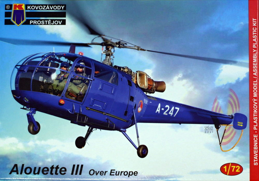 1/72 Alouette III 'Over Europe' (4x camo)