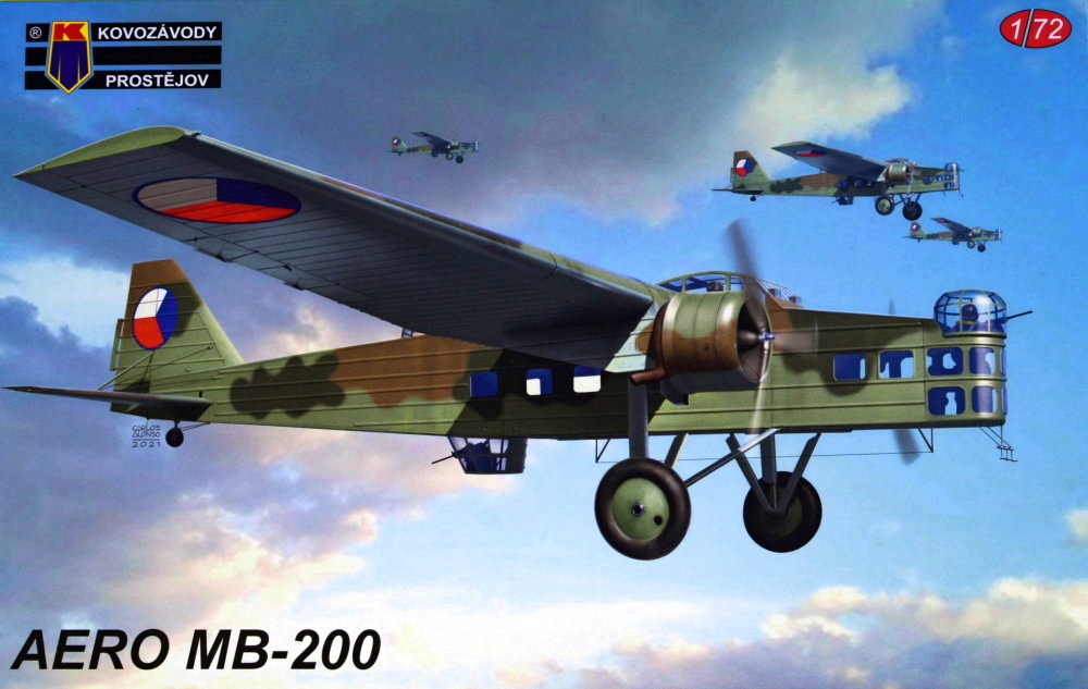 1/72 Aero MB-200 (3x camo)
