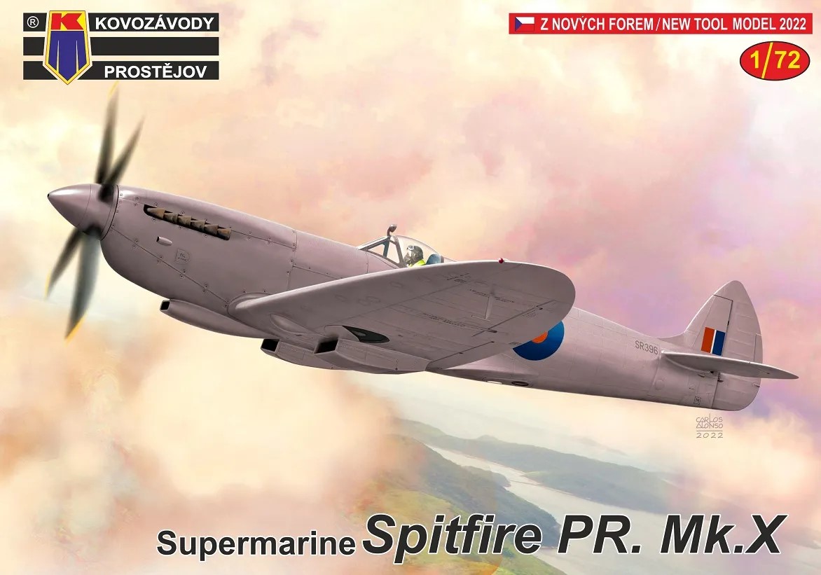 1/72 Supermarine Spitfire PR. Mk.X (3x camo)