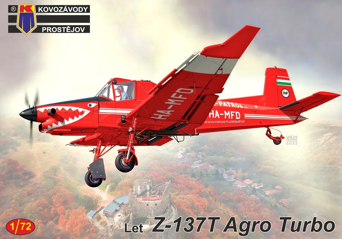 1/72 Let Z-137T Agro Turbo (3x camo)